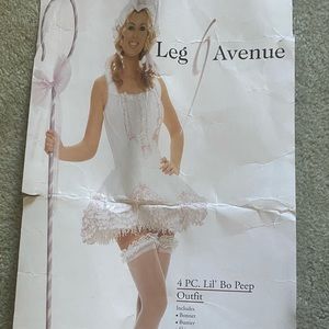 Lil’ Bo Peep by Leg Avenue + Pink Wig